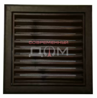 Решетка пластиковая квадратная МВ 120 Вс (MV 120 Vs) /красное дерево